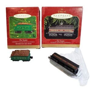 Lionel Trains Hallmark Ornament The Tender 746 Norfolk Western Locomotive Steam